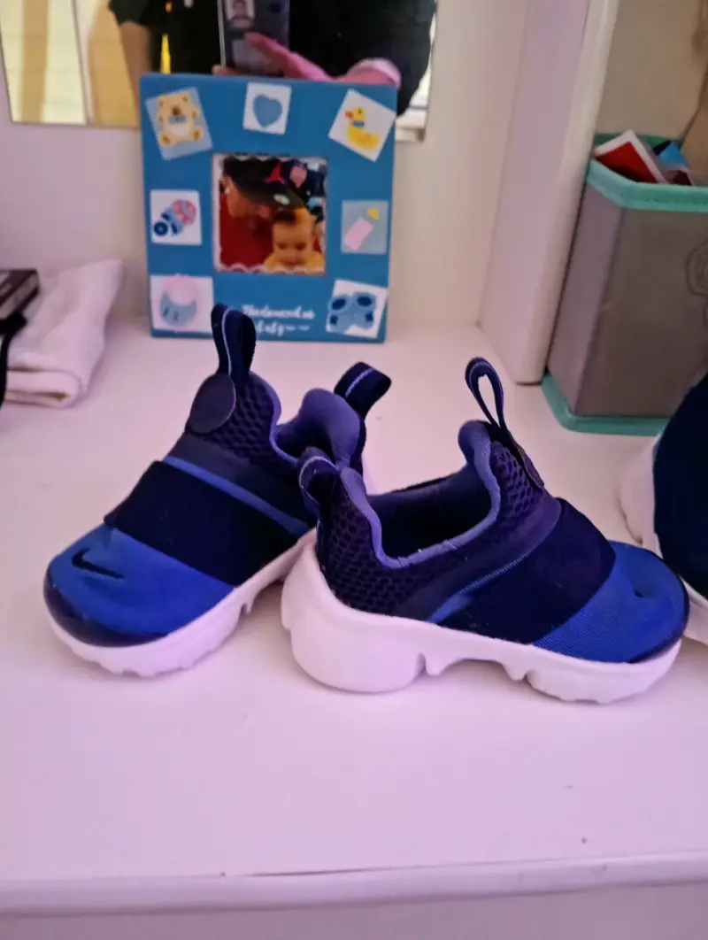 Zapatillas deportivas azules para bebé Nike - 2