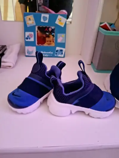 Zapatillas deportivas azules para bebé Nike - miniatura 2
