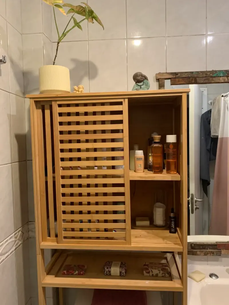 Estantería de baño de madera - 3