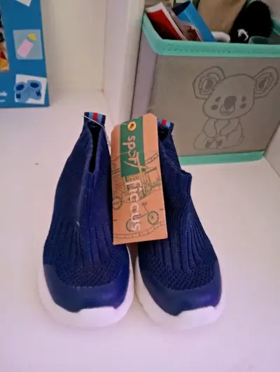 Zapatillas deportivas azules ficcus - miniatura 1