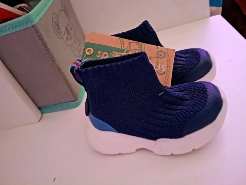 Zapatillas deportivas azules ficcus - 3