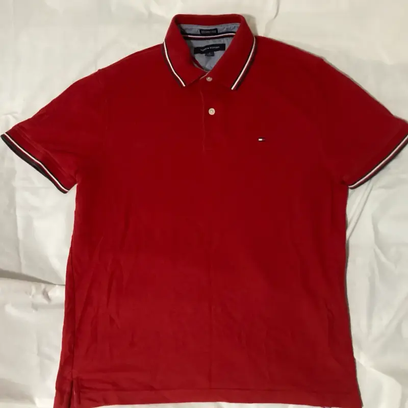 Polo rojo de hombre - 1