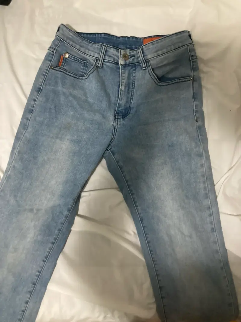 Jeans azules clásicos Rectos ELLUS - 1