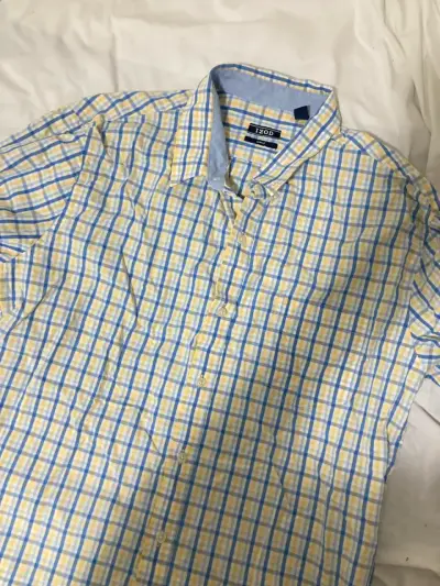 Camisa a cuadros IZOD multicolor - miniatura 1