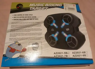 Juego de boxeo musical con luces - miniatura 2
