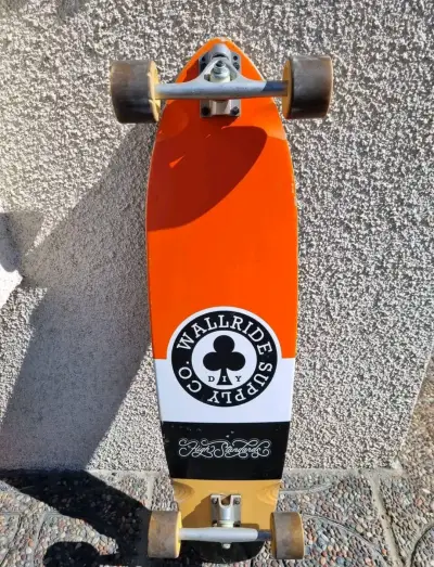 Longboard Wallride Supply naranja - miniatura 1
