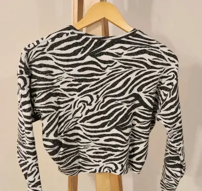Chaleco H&M talla XS animal print - miniatura 2