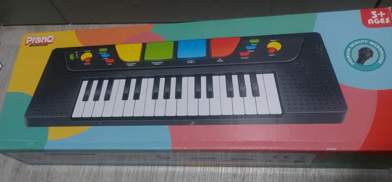 Teclado eléctrico infantil 37 teclas