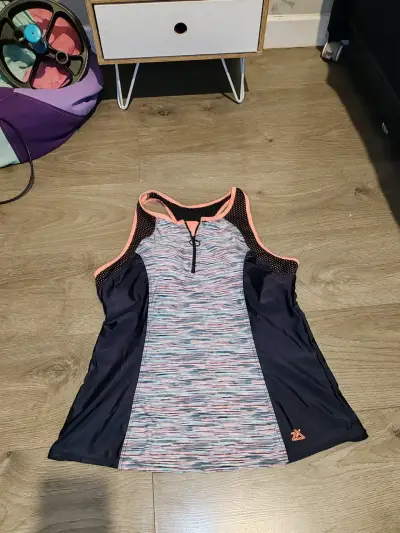 Polera deportiva mujer multicolor Importado - miniatura 1