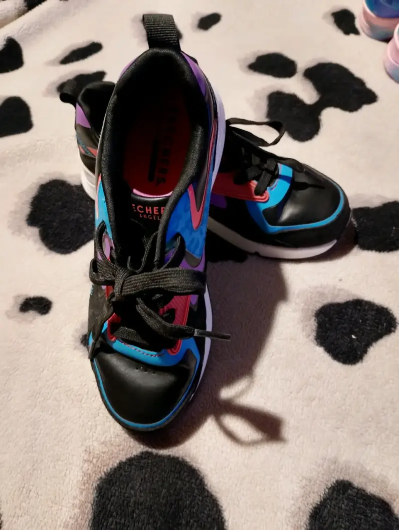 Zapatillas deportivas multicolor sketchers - 3