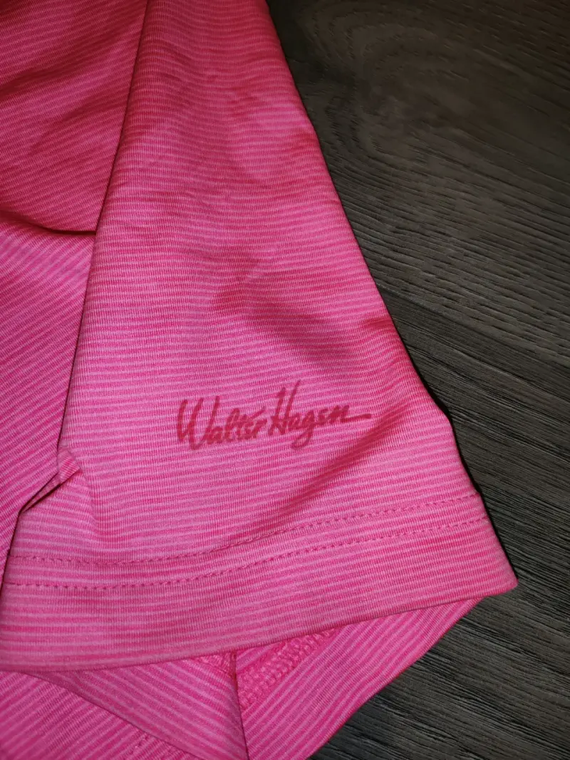 Polera polo rosada Walter hagen hombre M importado - 3