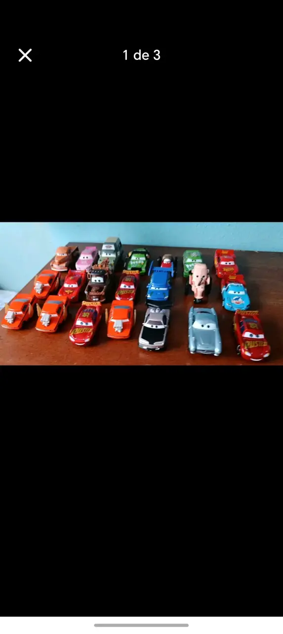Set de autos de juguete Cars PRECIO POR CADA UNO