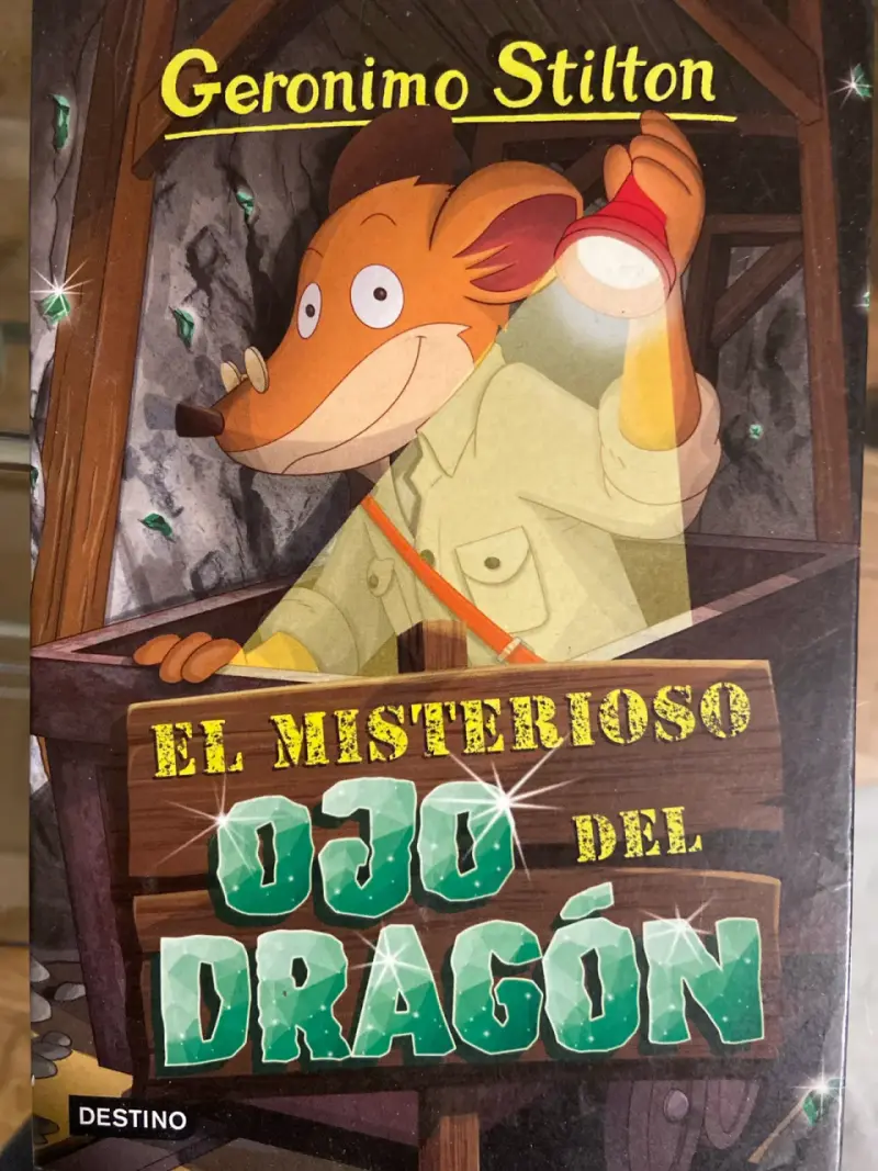 Libro Geronimo Stilton El Misterioso Ojo del Dragón - 1