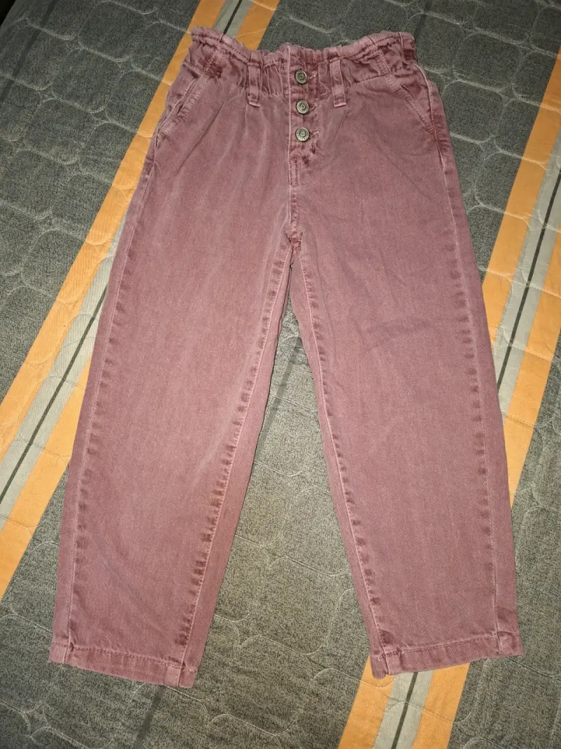 Pantalón color rosa vintage - 1