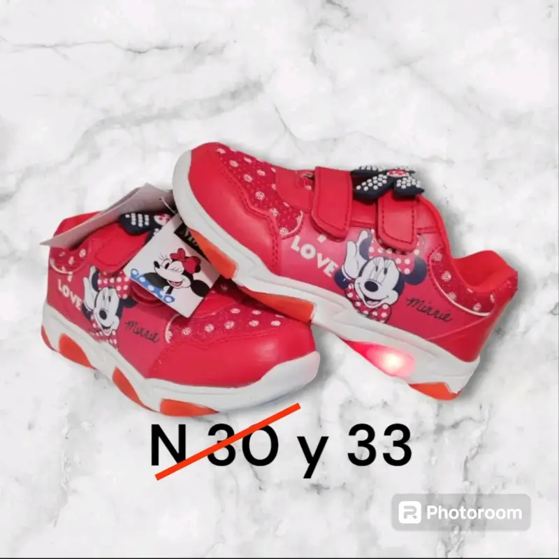 Zapatillas infantiles Minnie Mouse