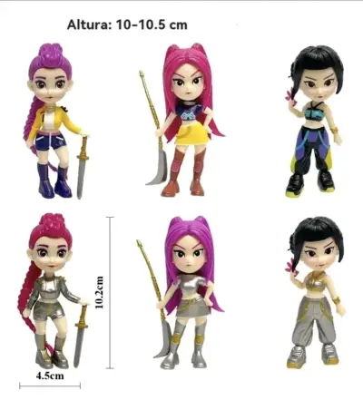 Set de figuras de acción 10 cm - miniatura 1