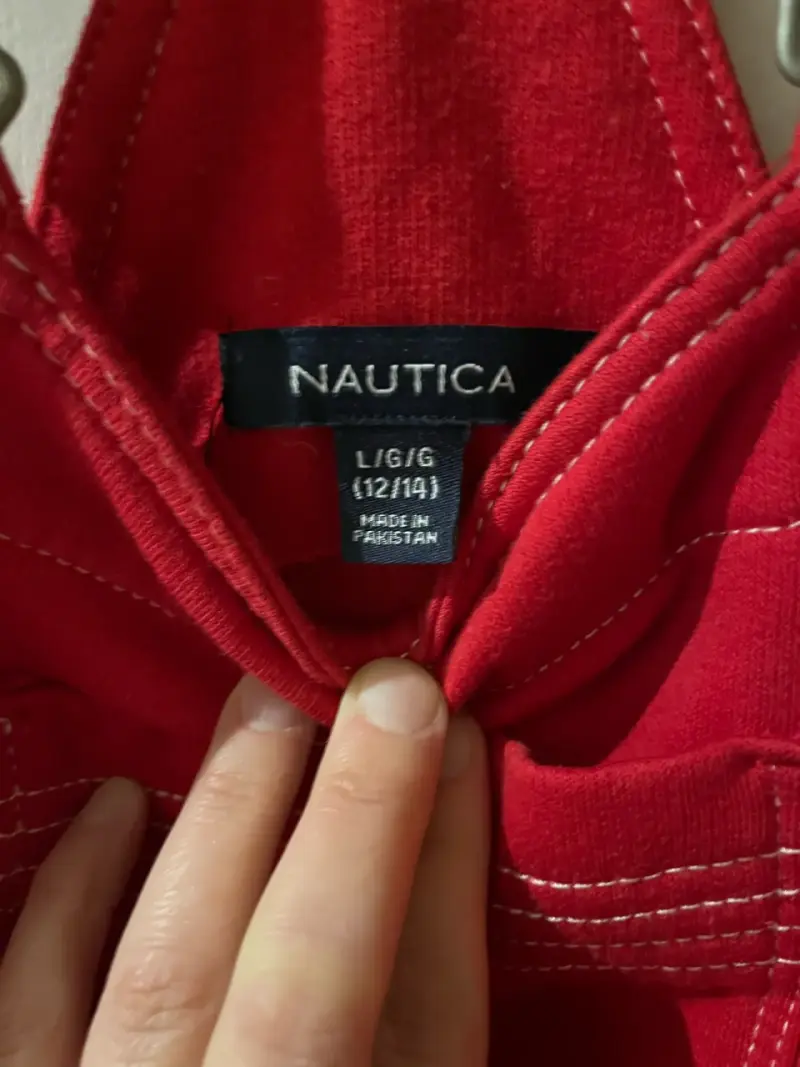 Jumper tipo overol rojo - 2