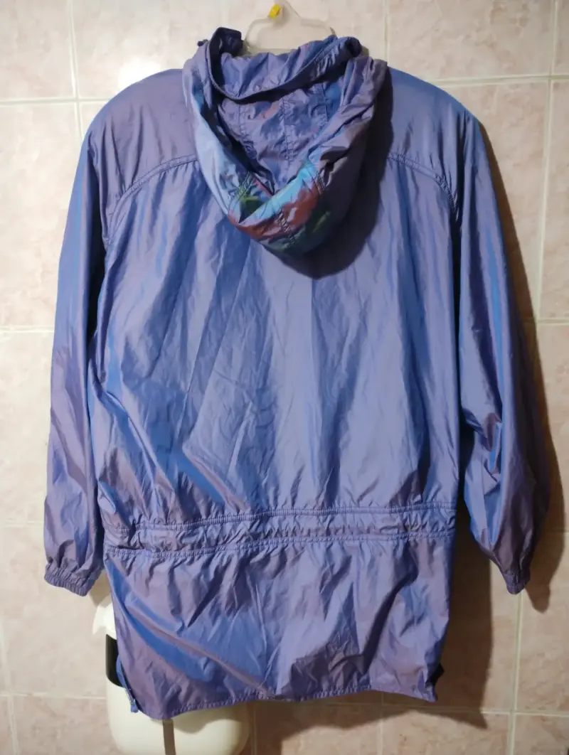 Corta viento vintage azul - 3