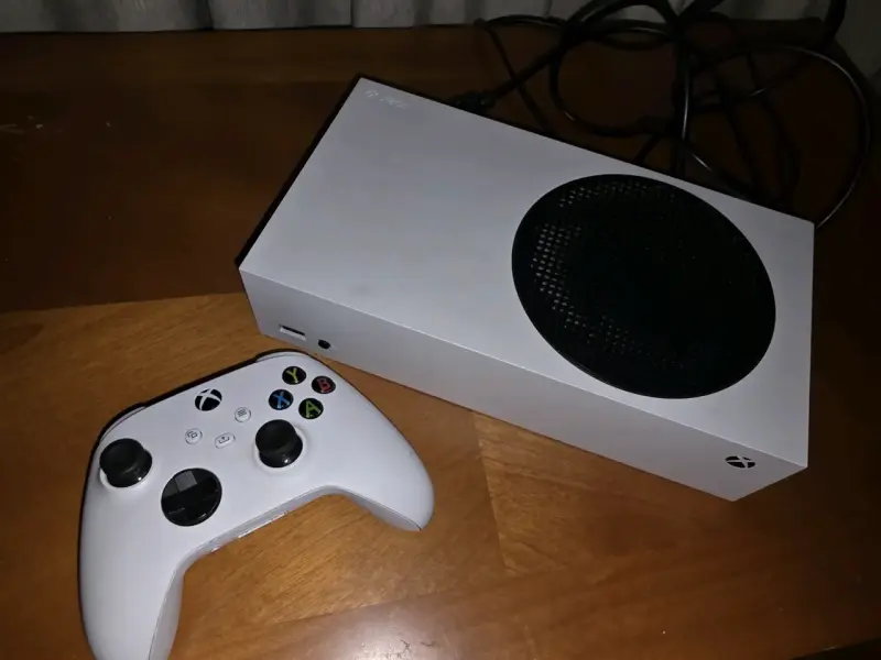 Consola Xbox color blanco