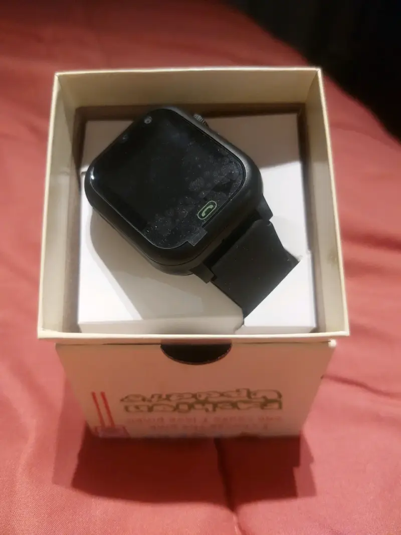 Reloj inteligente Smartwatch negro - 1