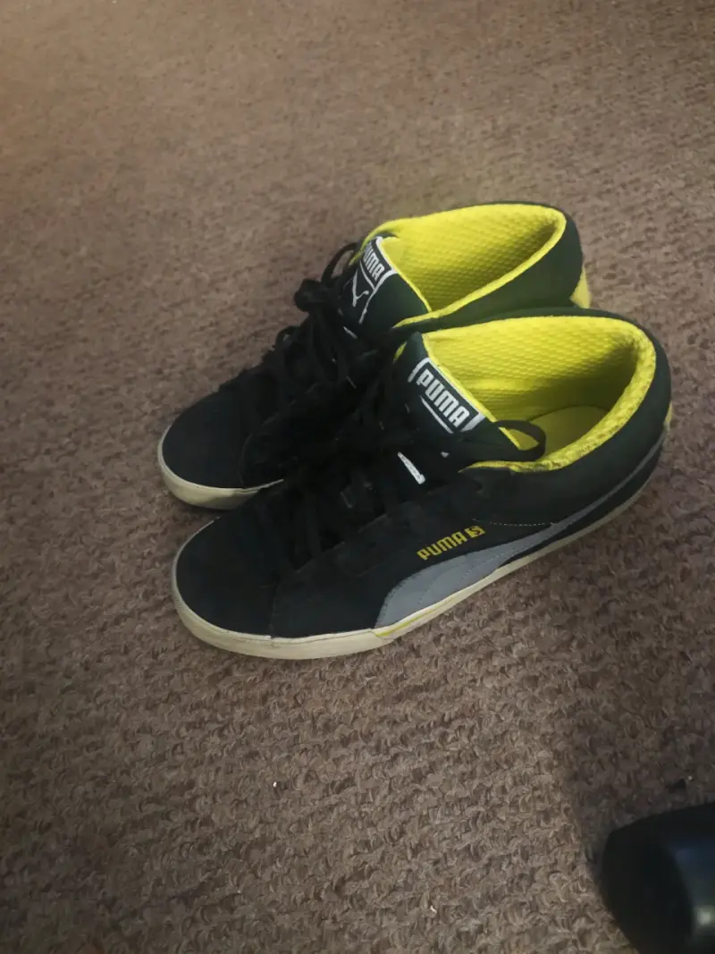 Zapatillas Puma negra/amarilla - 2