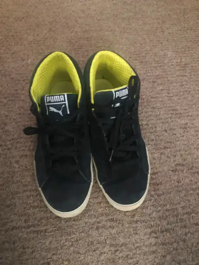 Zapatillas Puma negra/amarilla - miniatura 3