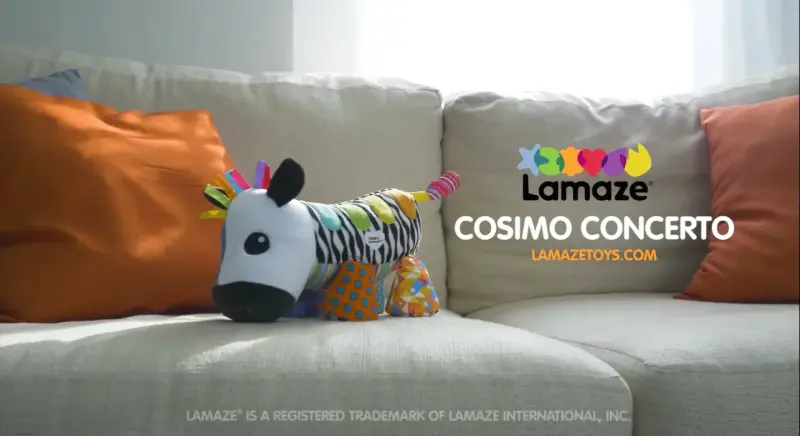 Piano sensorial Lamaze cebra - 6