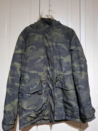 Parka camuflada militar Talla S - miniatura 1