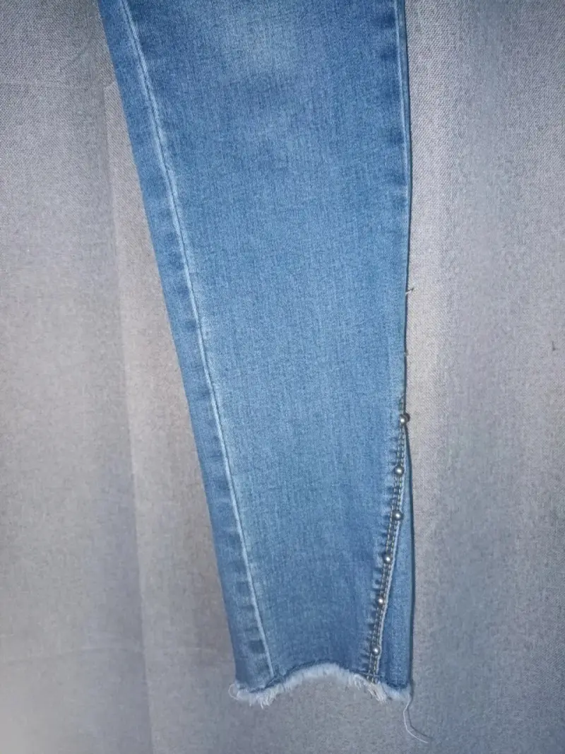 Jeans skinny tallas laterales - 2