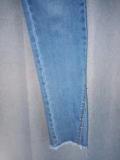 Jeans skinny tallas laterales - miniatura 2