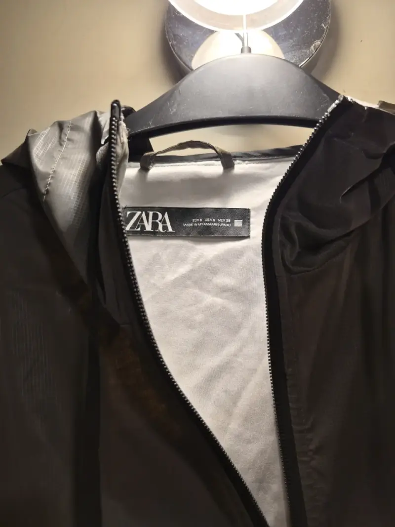 Chubasquera overside zara gris - 3