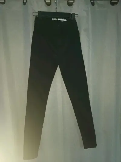 Pantalones negros Sybilla Skinny - miniatura 1