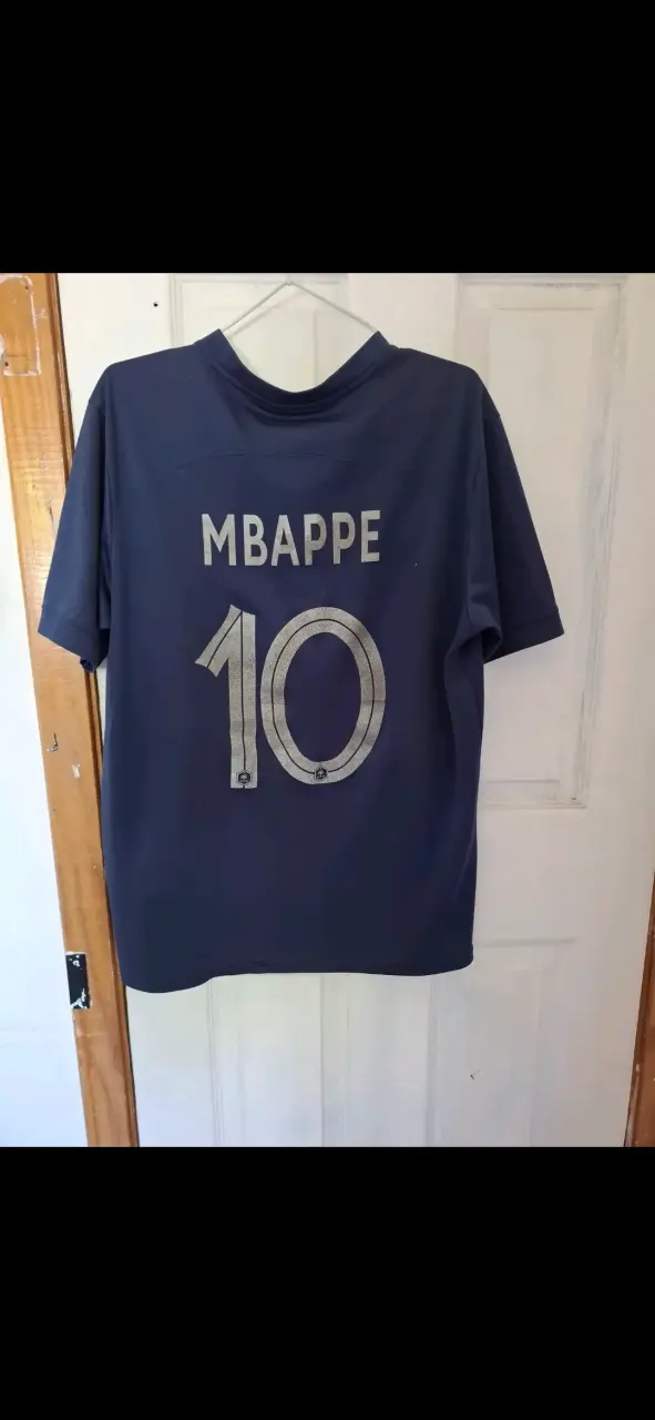 Camiseta Francia azul número 10 - 2