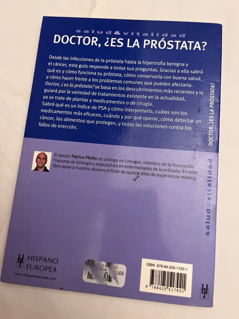 Libro Doctor, ¿Es la Próstata? - 2
