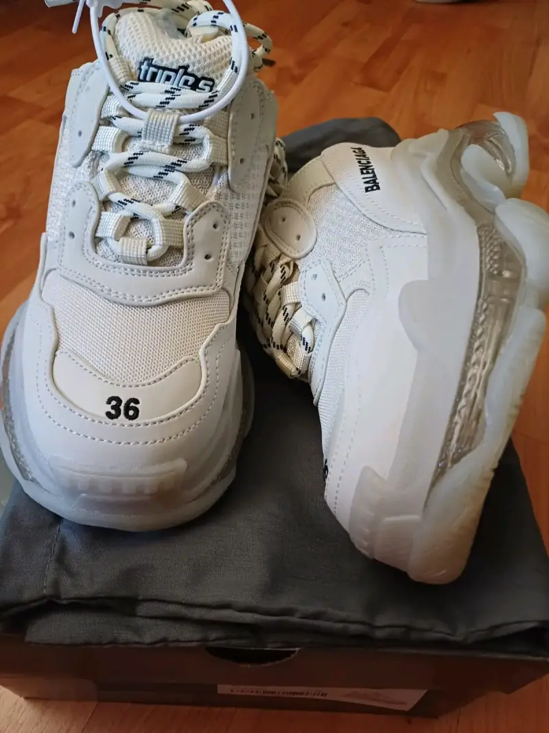 Zapatillas Balenciaga blancas nuevas - 2