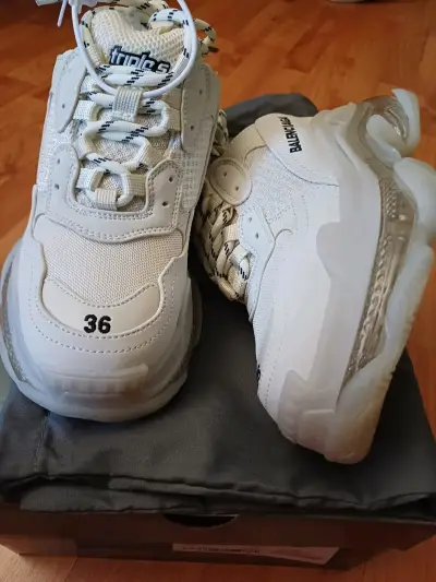 Zapatillas Balenciaga blancas nuevas - miniatura 2