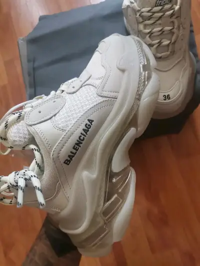 Zapatillas Balenciaga blancas nuevas - miniatura 5