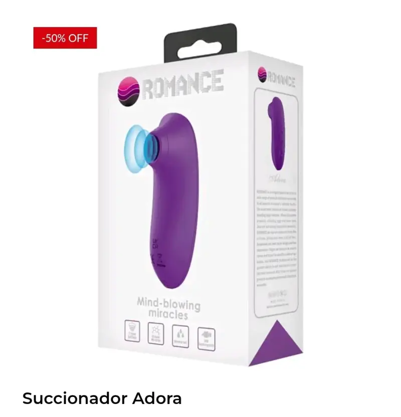 Succionador Romance Adora