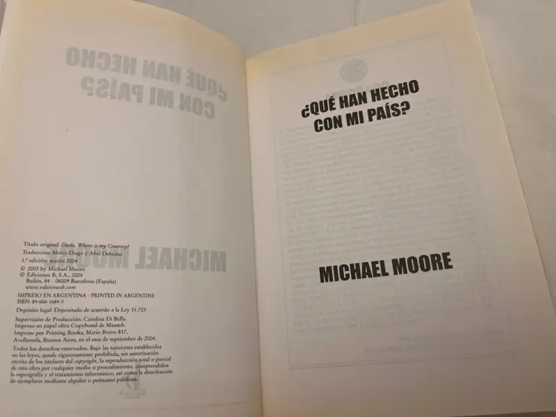 Libro '¿Qué han hecho con mi país?' - 3