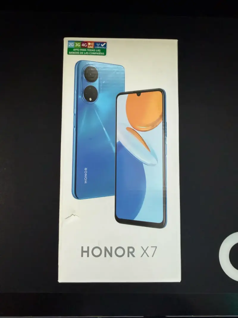 Honor X7 128GB + 6GB RAM (4+2) + Caja y Cargador - 1