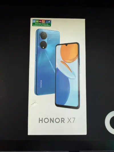 Honor X7 128GB + 6GB RAM (4+2) + Caja y Cargador - miniatura 1