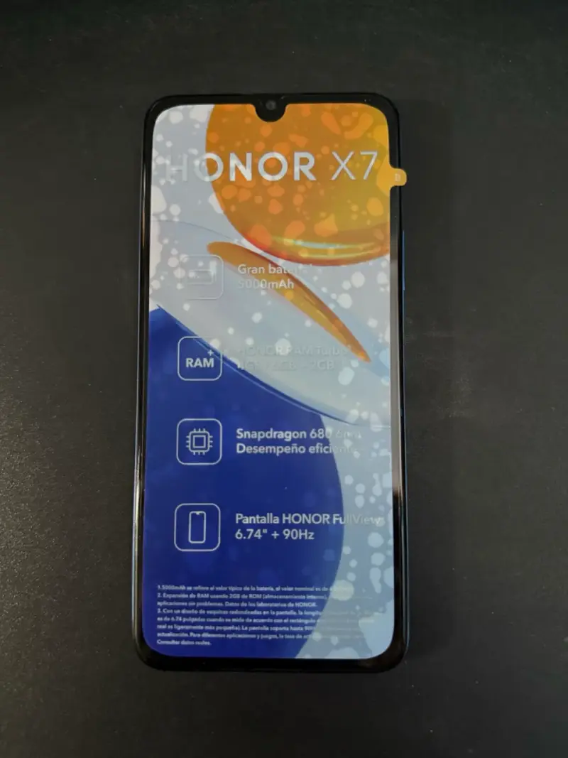 Honor X7 128GB + 6GB RAM (4+2) + Caja y Cargador - 3