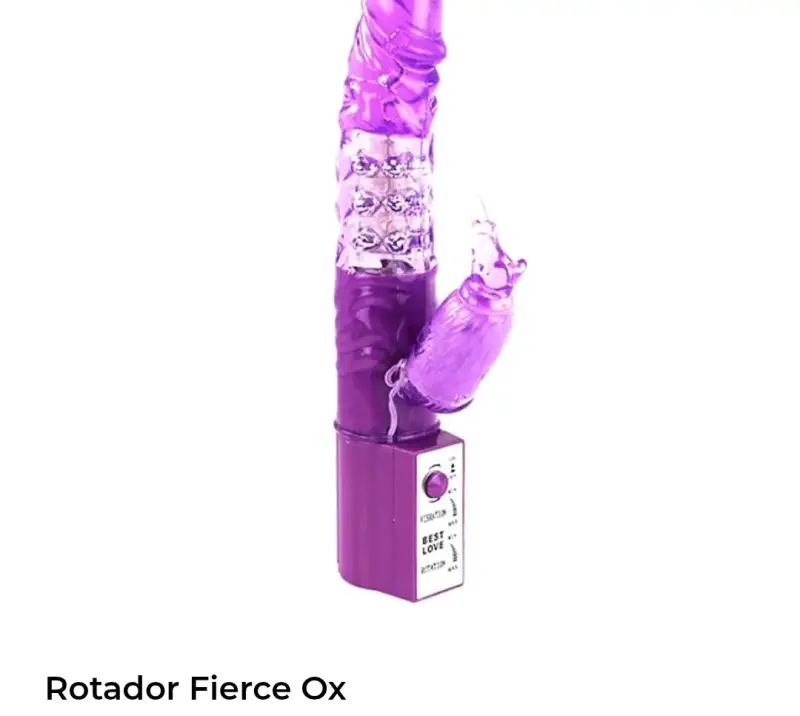 Vibrador Rotador Fierce Ox Morado