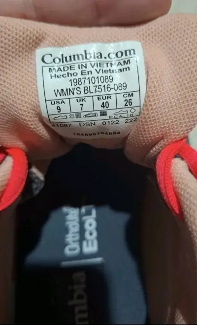 Zapatillas Columbia mujer talla 40 - miniatura 1