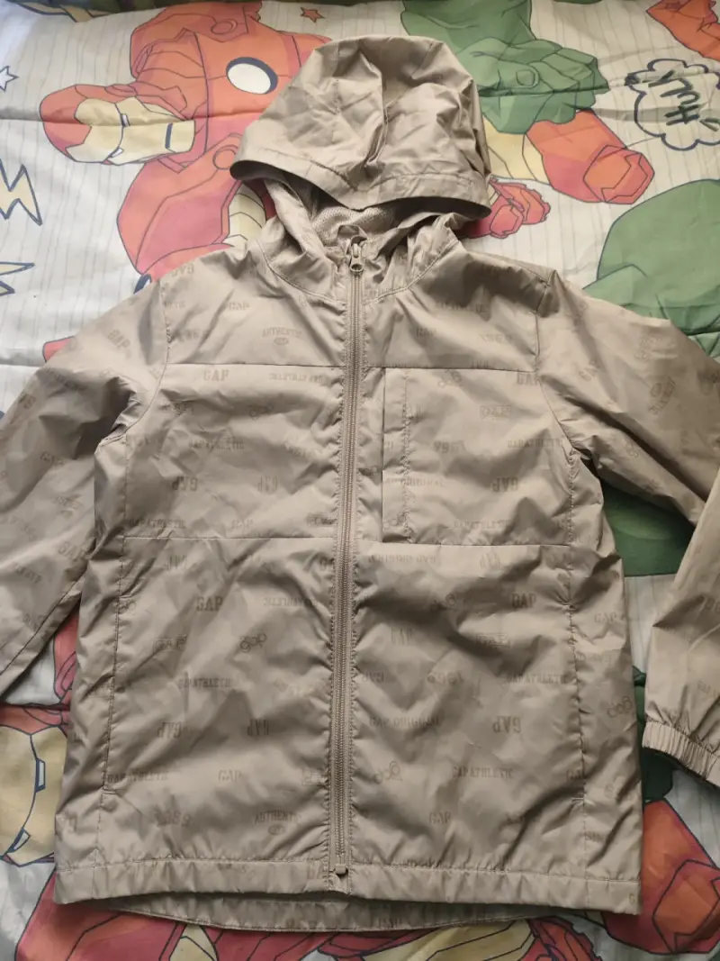 Chaqueta beige con capucha GAP - 1