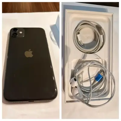 iPhone 11 negro en buen estado - miniatura 2