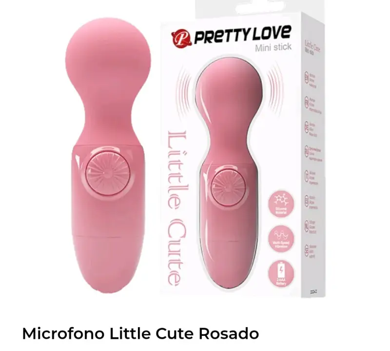 Mini vibrador Pretty Love rosado