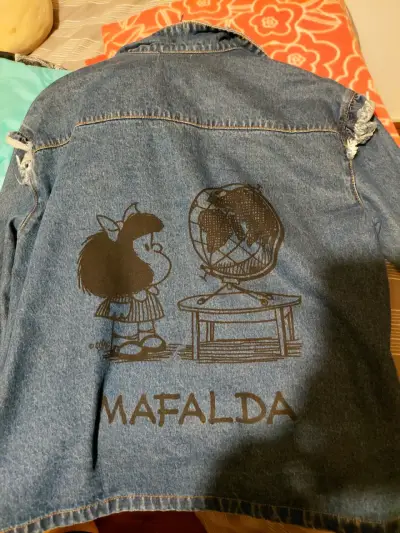 Chaqueta de mezclilla Mafalda - miniatura 1