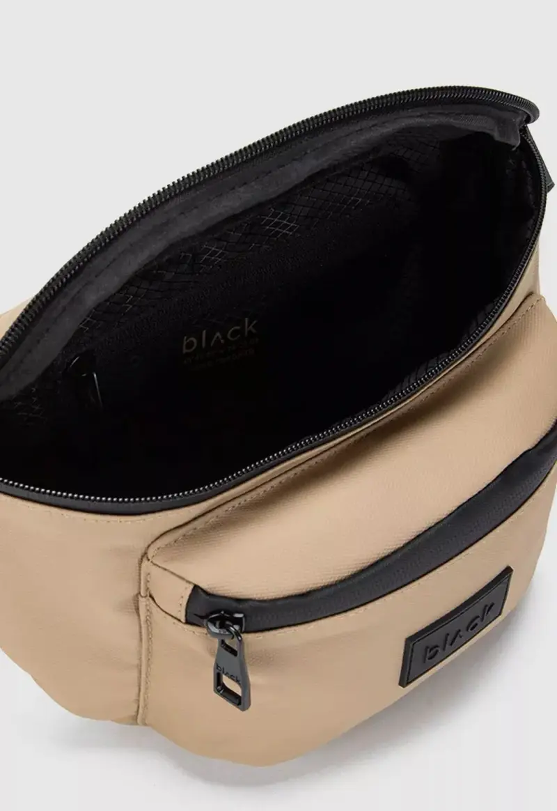 Riñonera bubba black beige - 3
