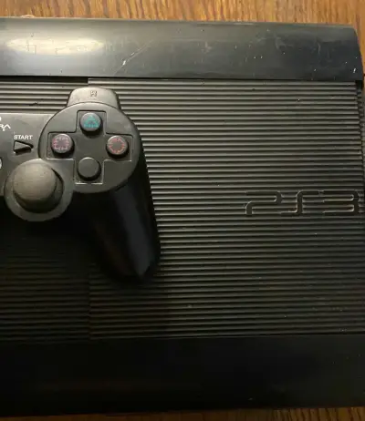 Consola PS3 con control +juegos - miniatura 1